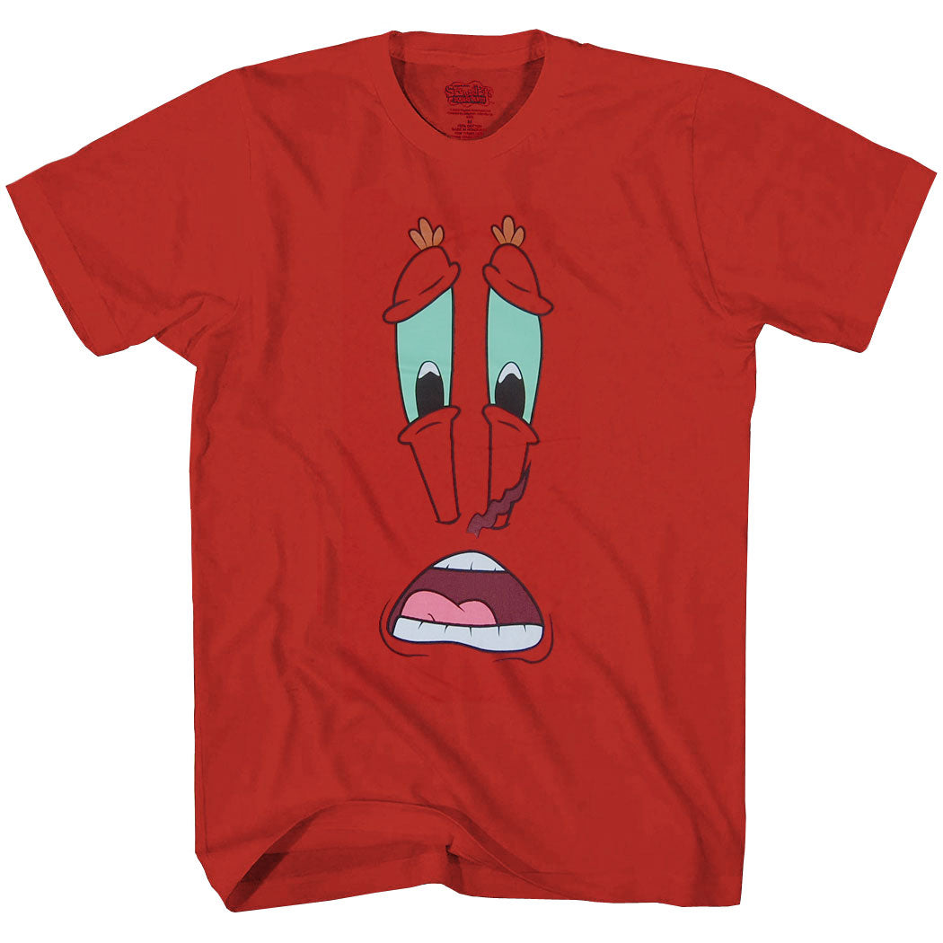 Spongebob Mr Krabs Face T Shirt Animationshops