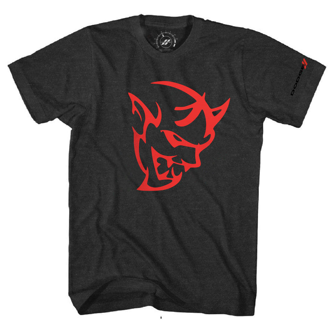 Dodge Demon Logo T-shirt Charcoal – Animationshops