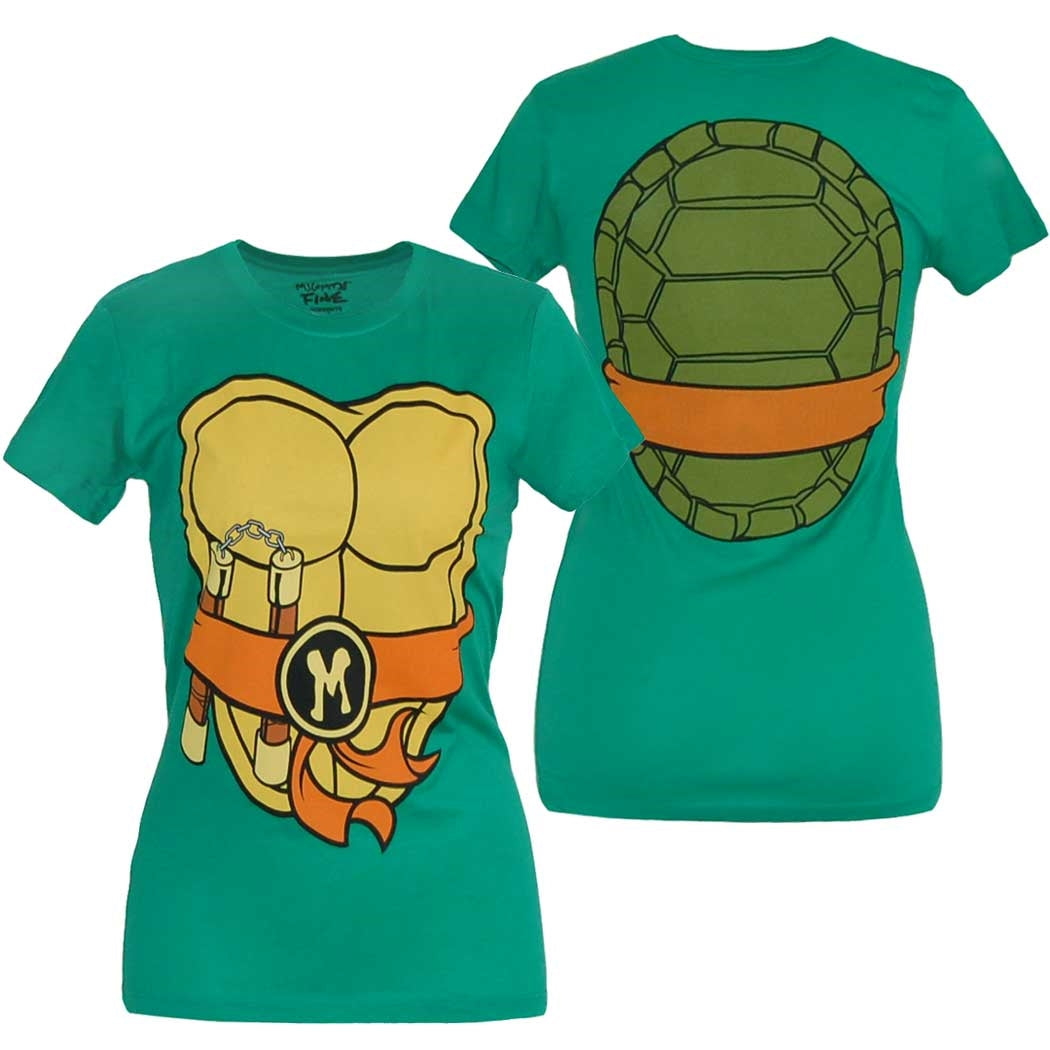 Turtles - TMNT Costume Green - T-Shirt-XX - T-shirts