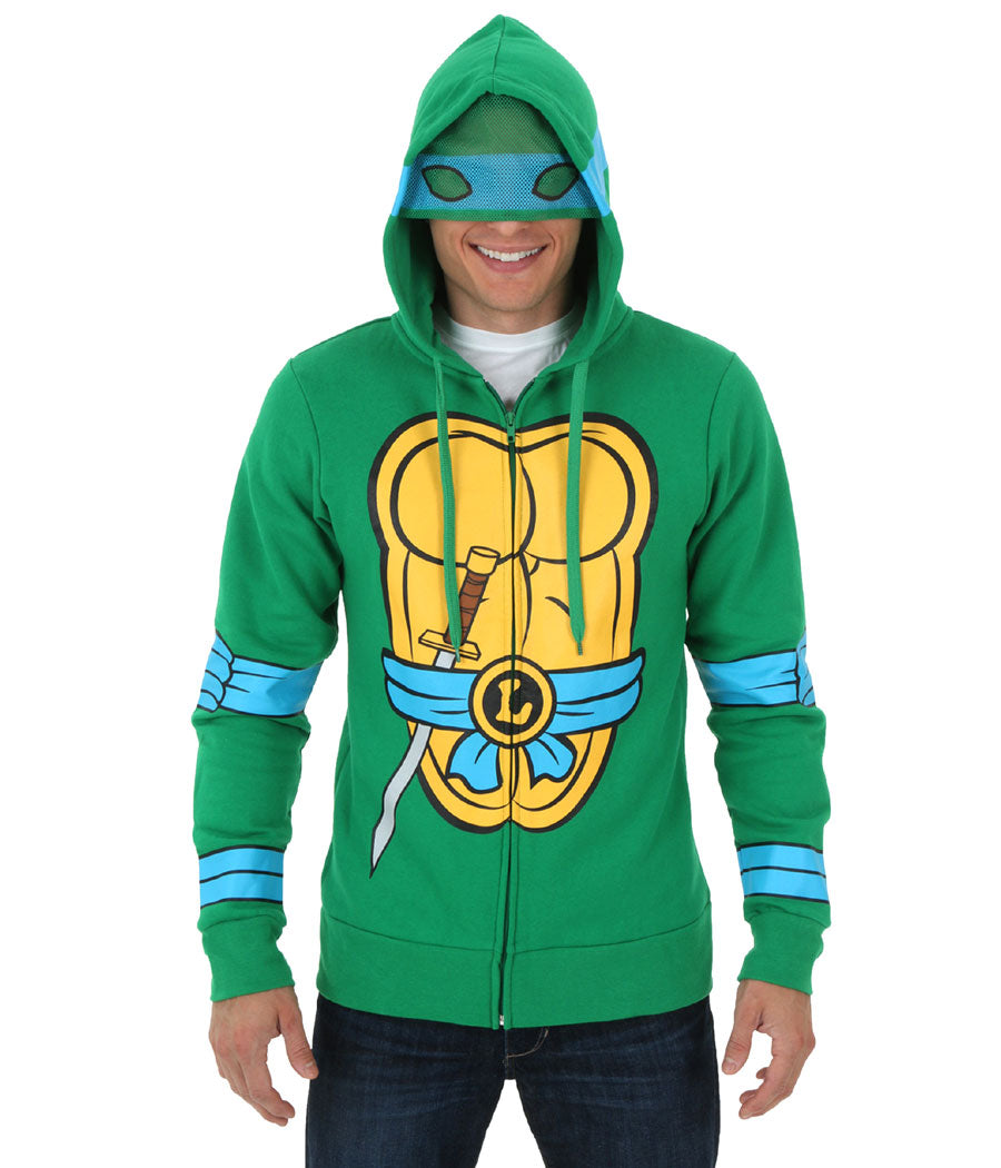 Teenage Mutant Ninja Turtles Leonardo Costume Hoodie AnimationShops