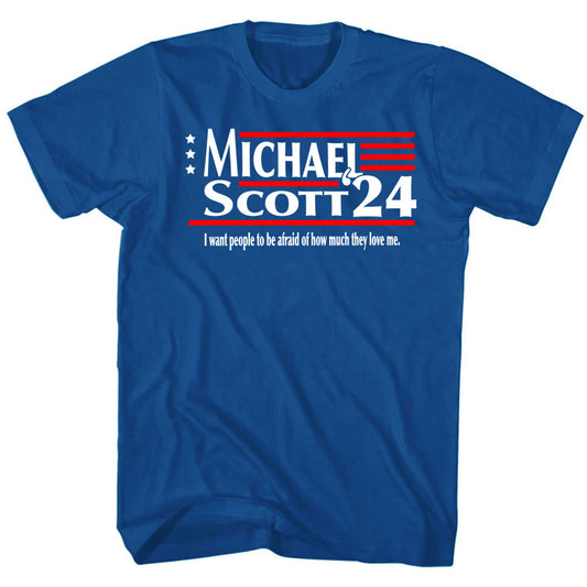 Michael Scott 2024 Campaign Election T-Shirt