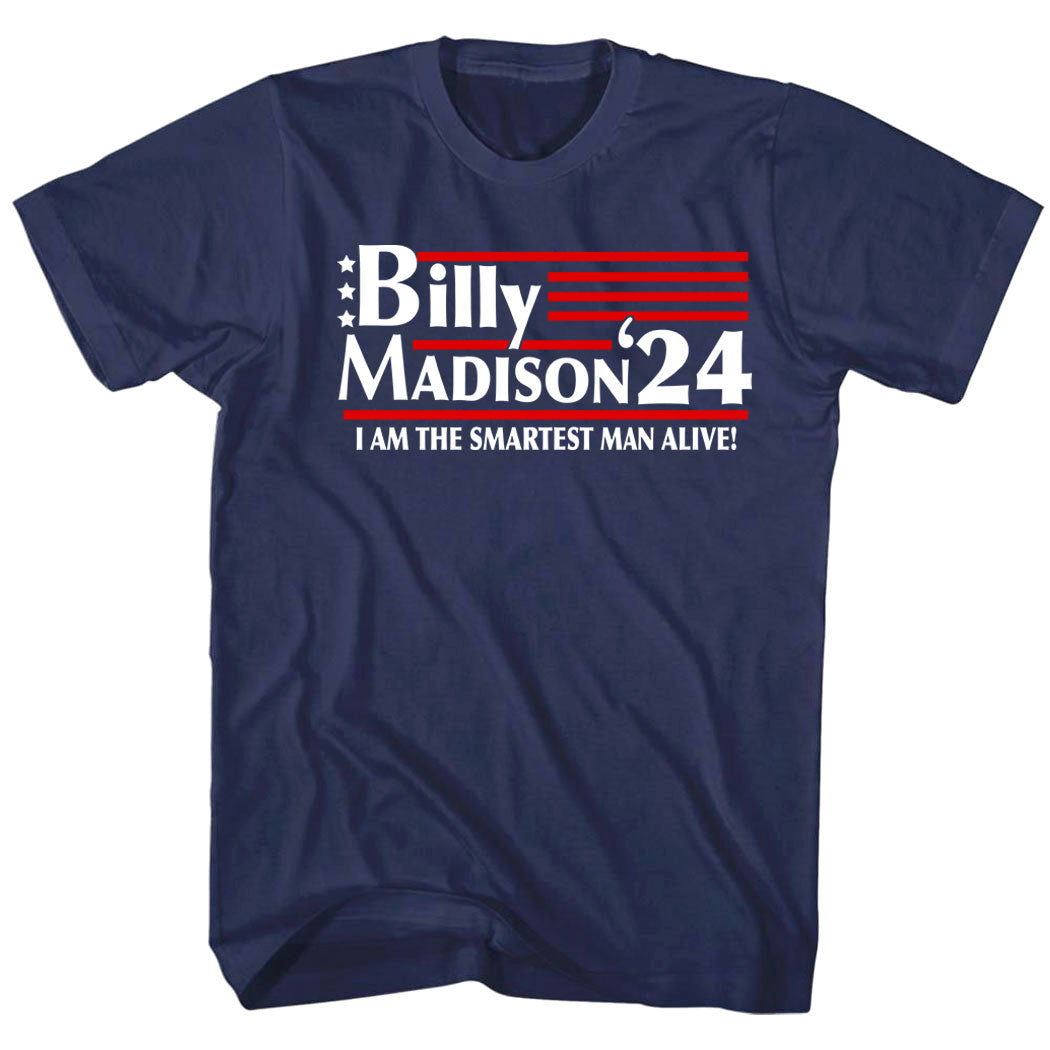 Billy Madison 2024 Campaign Election T-Shirt