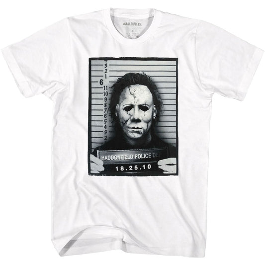 Halloween Michael Myers Mugshot T-Shirt