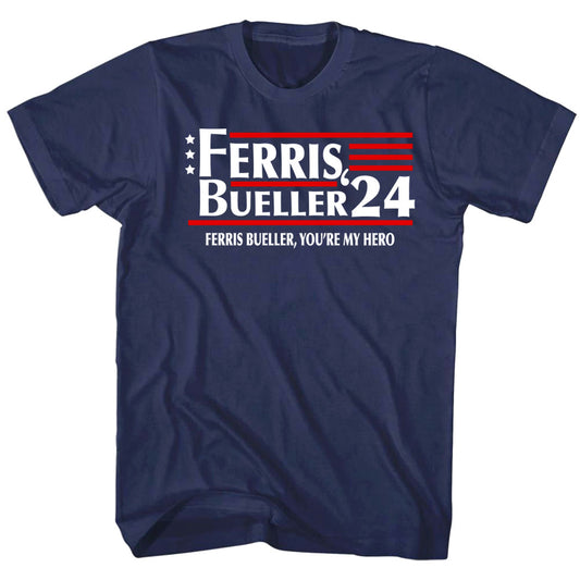 Ferris Bueller 2024 Campaign Election T-Shirt