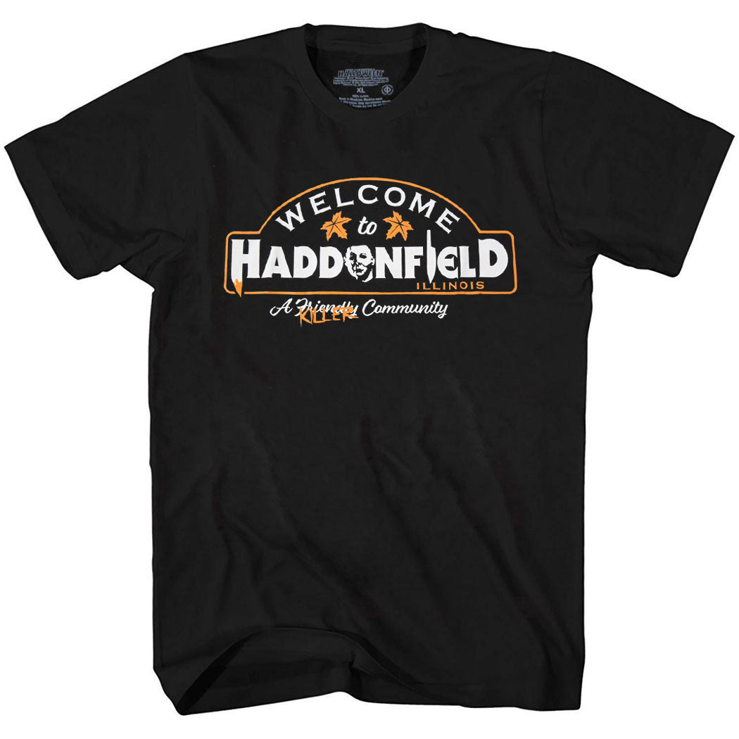 Halloween Welcome to Haddonfield Michael Myers T-Shirt