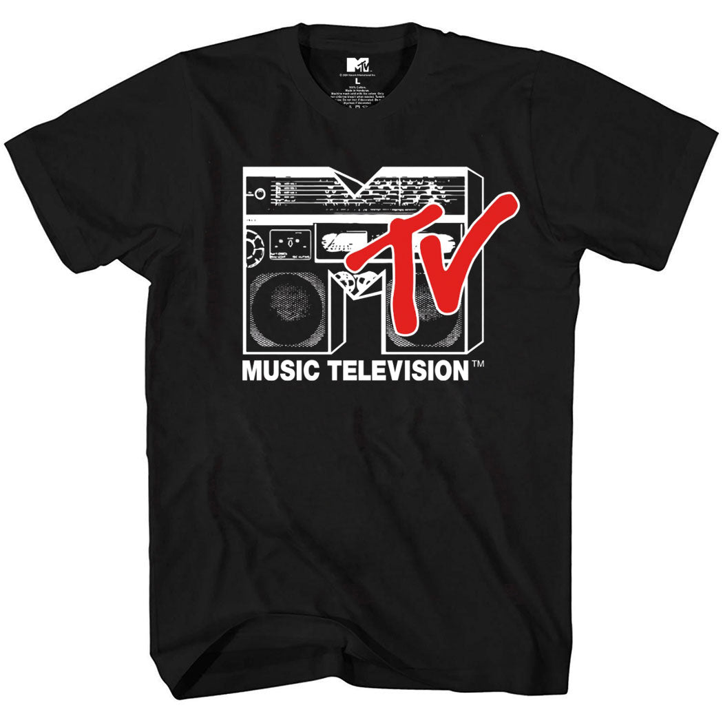 MTV Boombox Logo T-Shirt