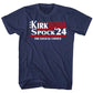 Kirk Spock 2024 Campaign Election T-Shirt