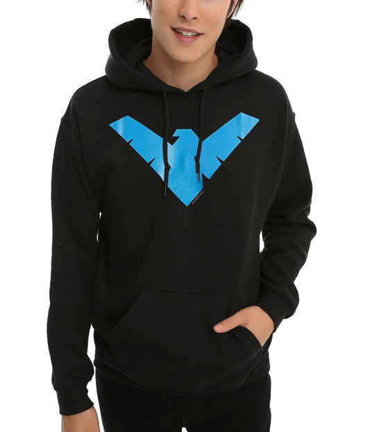 Nightwing Symbol Logo Hoodie