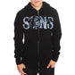 Sons Of Anarchy Crossed Guns Reaper Hoodie