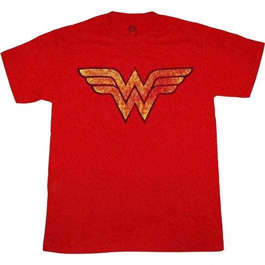 Wonder Woman Distressed Symbol T-Shirt