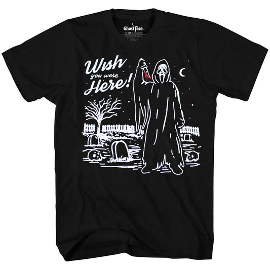 Scream - Ghost Face Wish You Were Here T-Shirt
