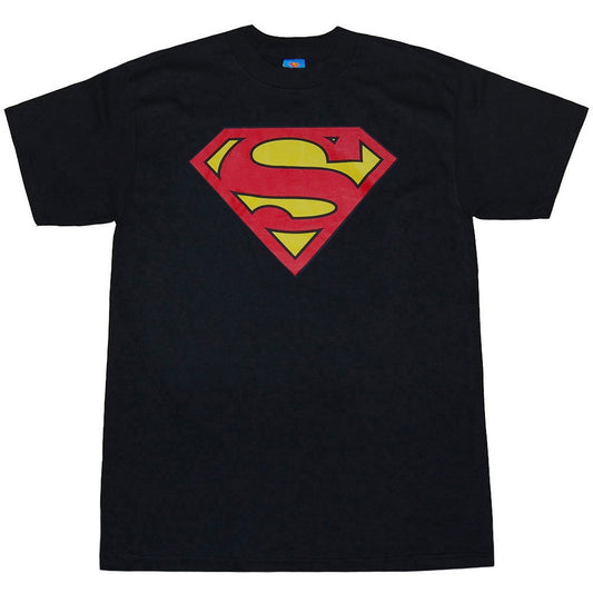 Superman Symbol Black T-Shirt