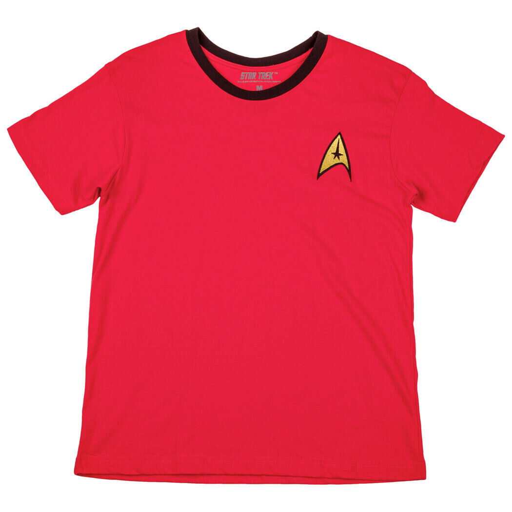 Star Trek Engineering Security Uniform Badge Costume T-Shirt