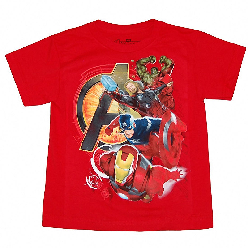 Avengers Movie Assemble Heroes Juvy T-Shirt