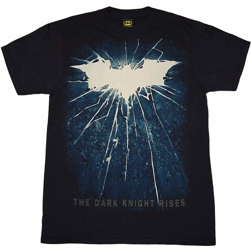 Dark Knight Rises: Bold Shattered Logo T-Shirt