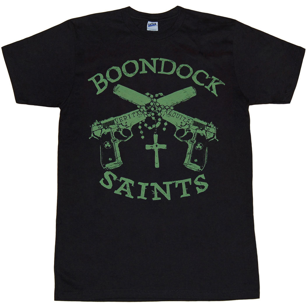 Boondock Saints Guns and Rosary T-Shirt