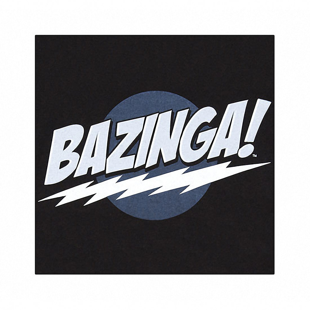 Big Bang Theory Bazinga Black T-Shirt