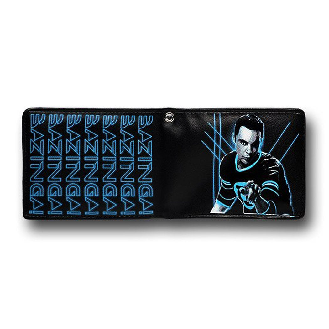 Big Bang Theory Glowing Sheldon Bi-Fold Wallet