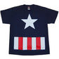 Captain America Costume Youth T-Shirt