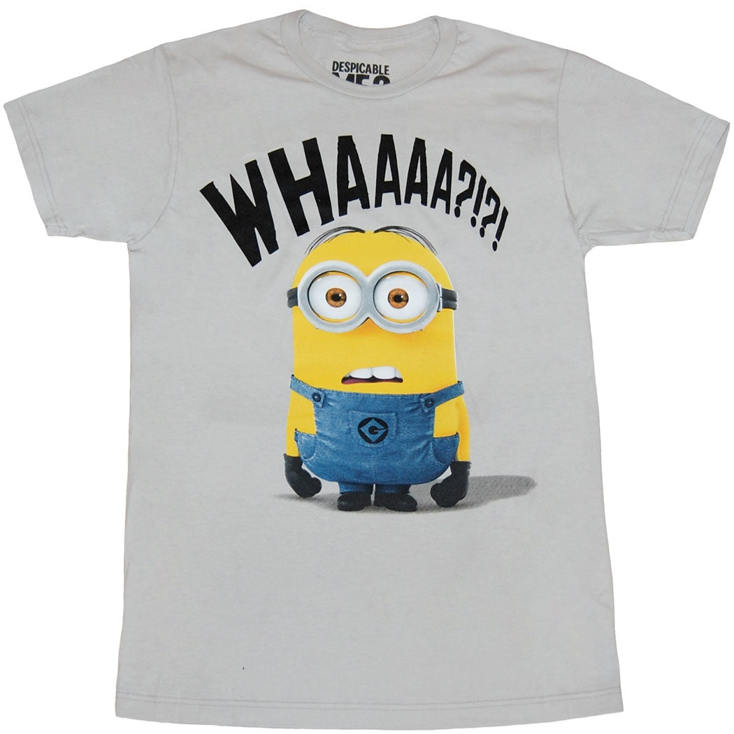 Despicable Me Minion Whaaaa T-Shirt – AnimationShops