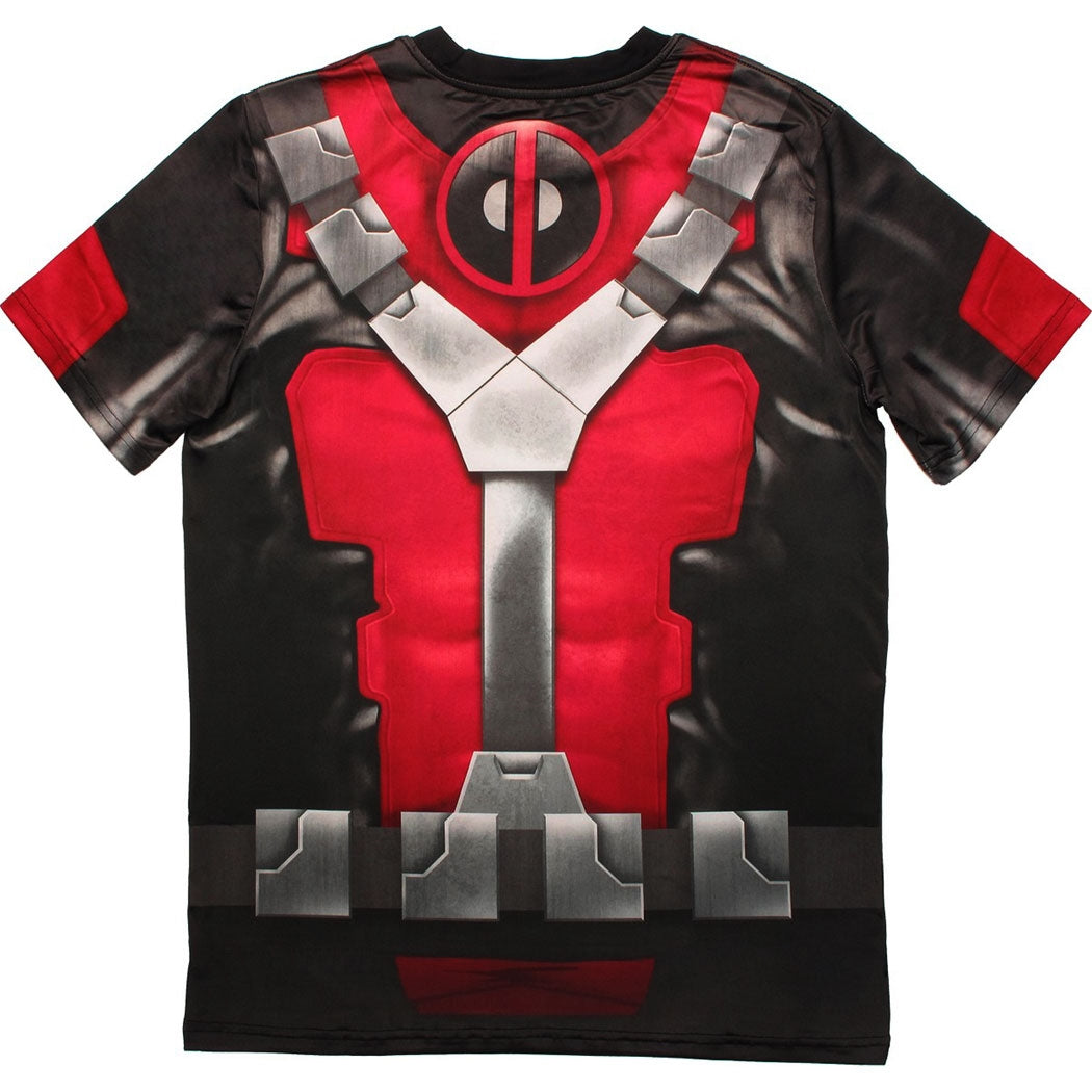 Deadpool Sublimation Athletic Costume T-Shirt