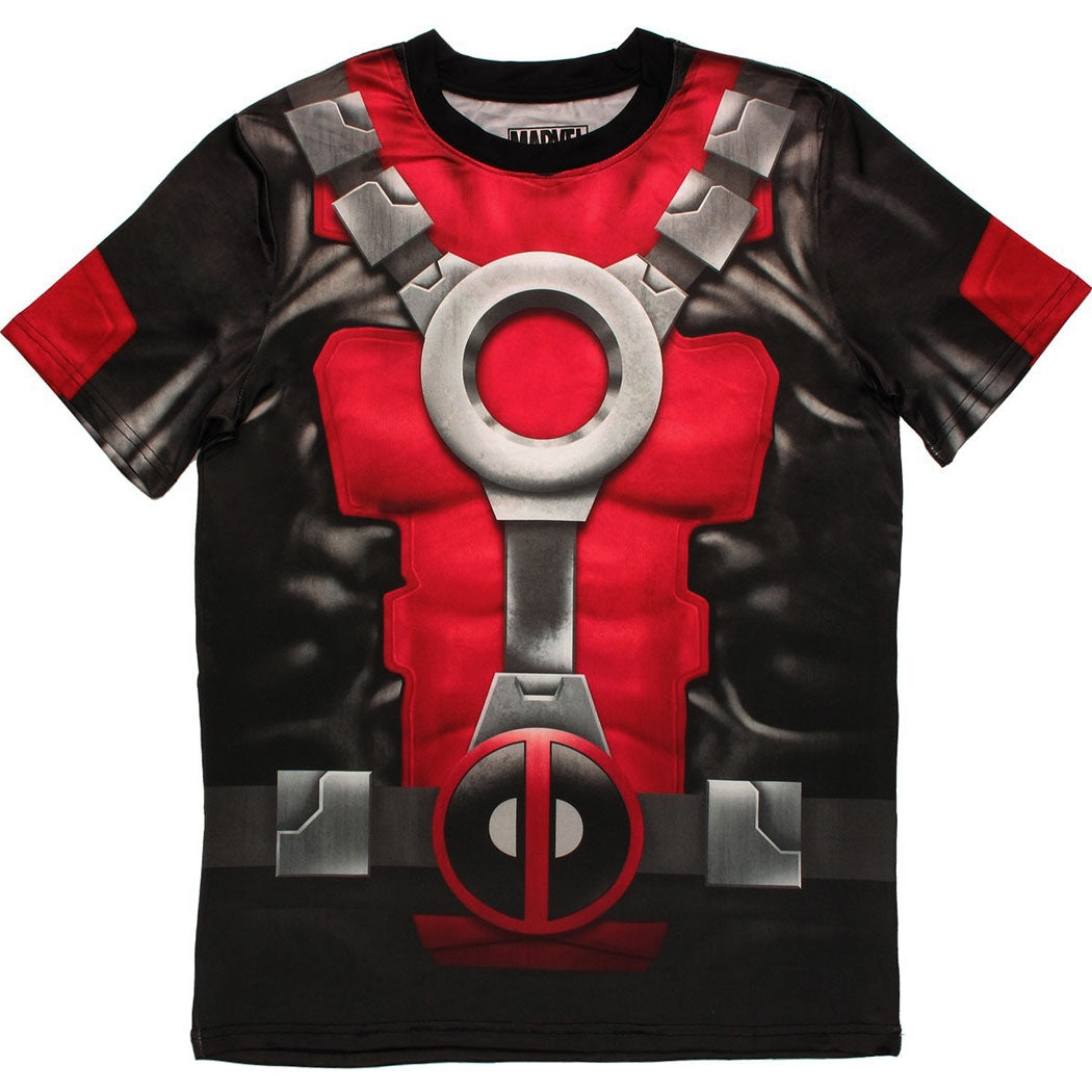 Deadpool Sublimation Athletic Costume T-Shirt