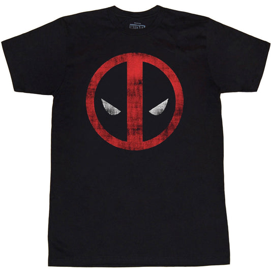 Deadpool Logo Distressed T-Shirt