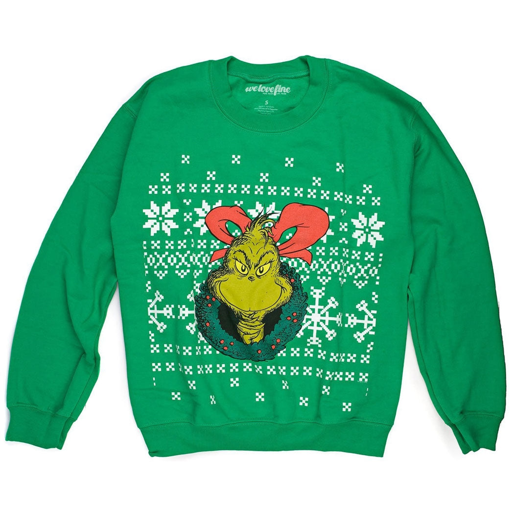 Dr Seuss Grinchin Ugly Christmas Sweater