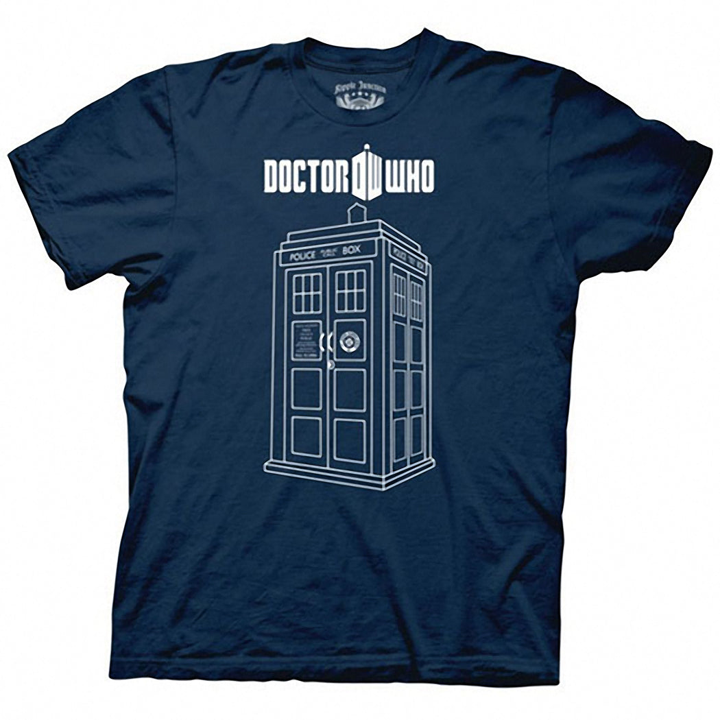 Doctor Who Tardis Vector T-Shirt