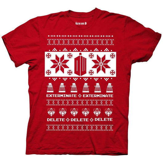 Doctor Who Villains Ugly Sweater T-Shirt