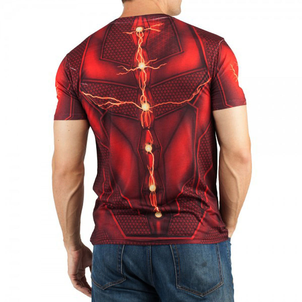 Flash Suit Up Sublimated Costume T-Shirt