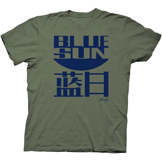 Firefly Blue Sun Green T-Shirt