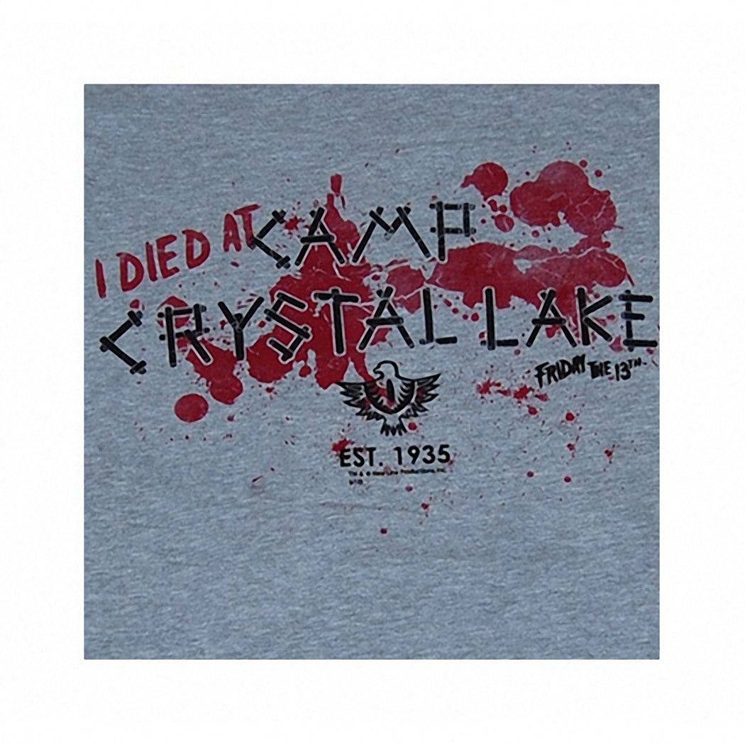 Friday The 13th I Died At Crystal Lake T-Shirt