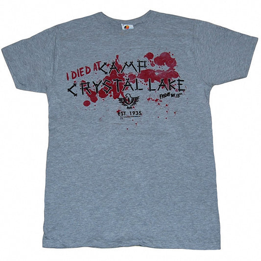 Friday The 13th I Died At Crystal Lake T-Shirt