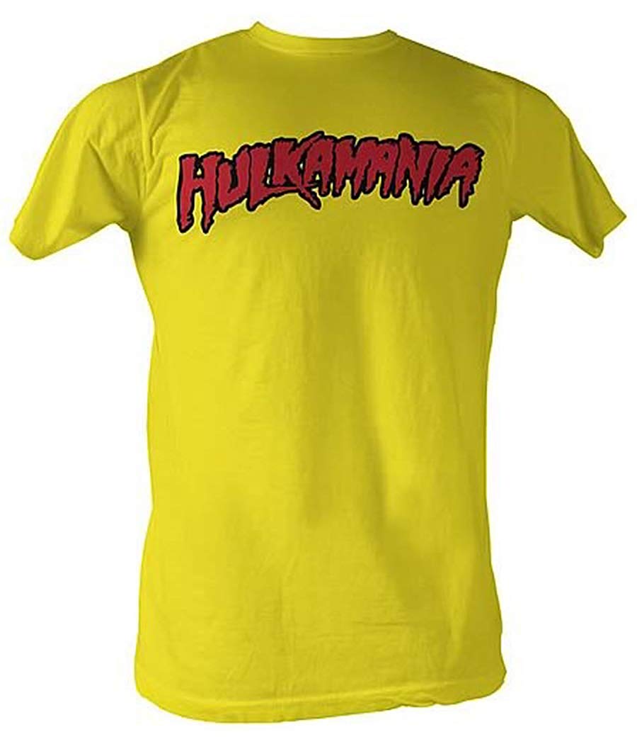 Hulkamania Yellow T-Shirt