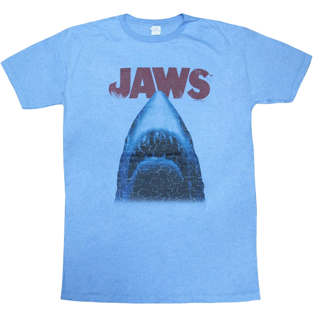 Jaws Distressed Movie Logo T-Shirt