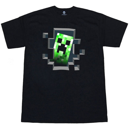 Minecraft Creeper Inside Youth Kids T-Shirt