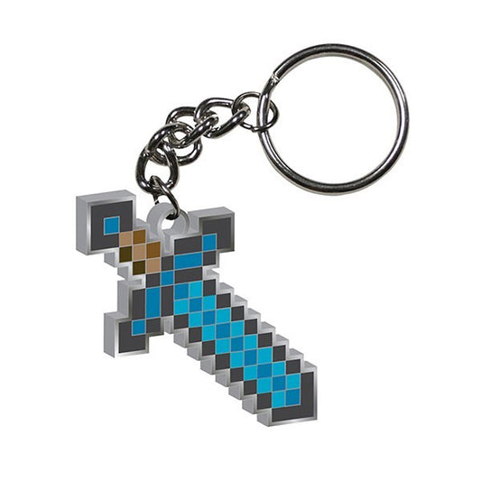 Minecarft Diamond Sword Key Chain