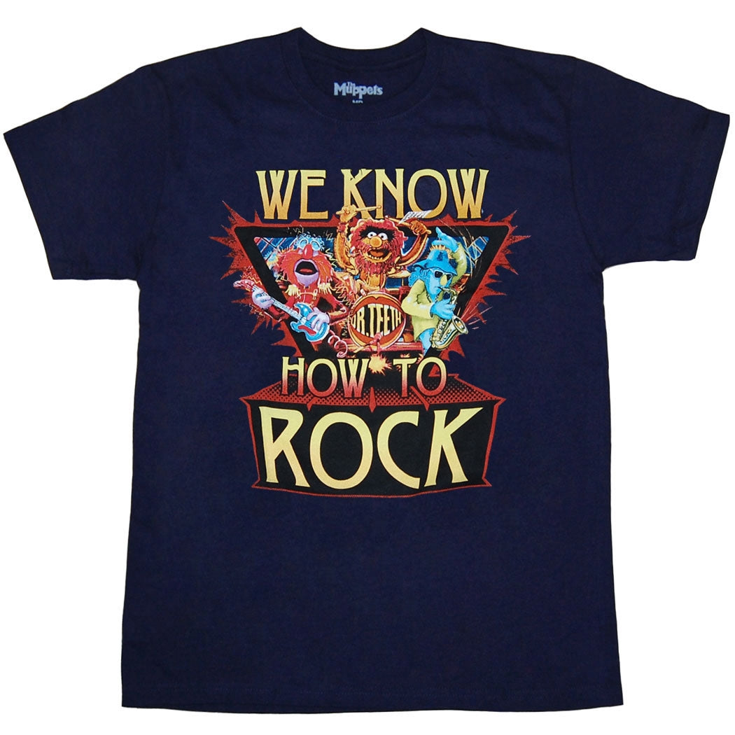 Muppets We Know How To Rock T-Shirt