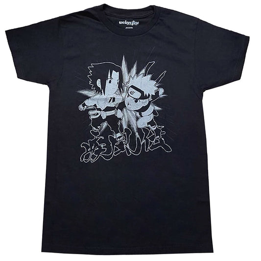 Naruto Shippuden Chibi Ninja Battle T-Shirt