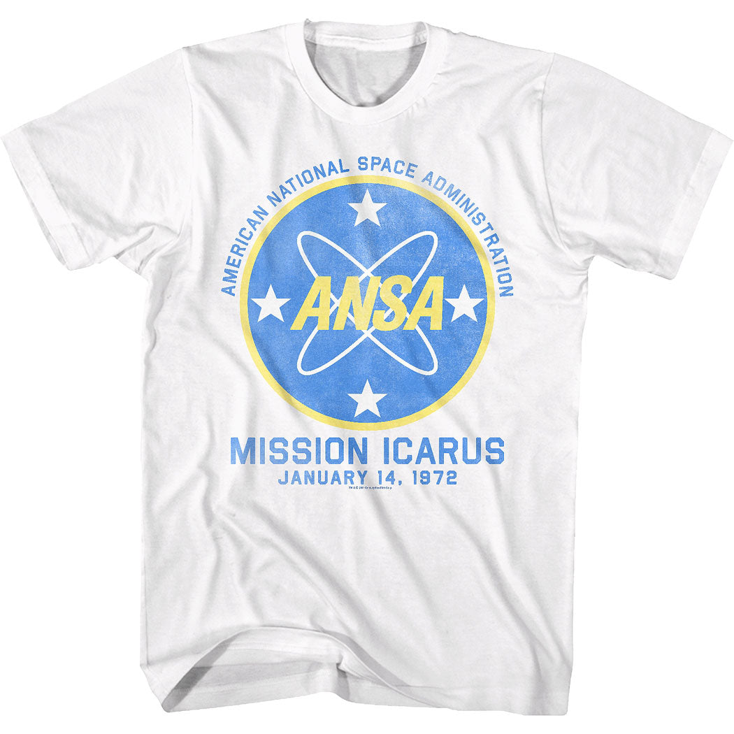 Planet of the Apes ANSA Mission Icarus T-Shirt