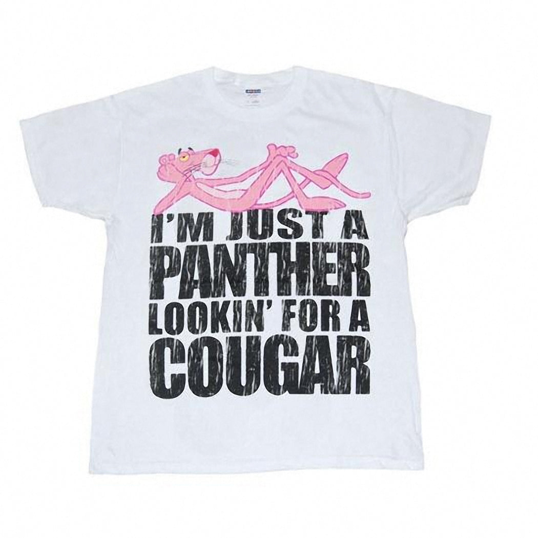 Pink Panther Looking For A Cougar T-Shirt