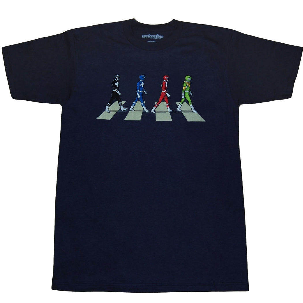 Power Rangers Abbey Road T-Shirt