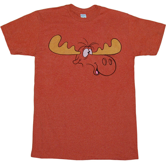 Rocky and Bullwinkle Bull Brains T-Shirt