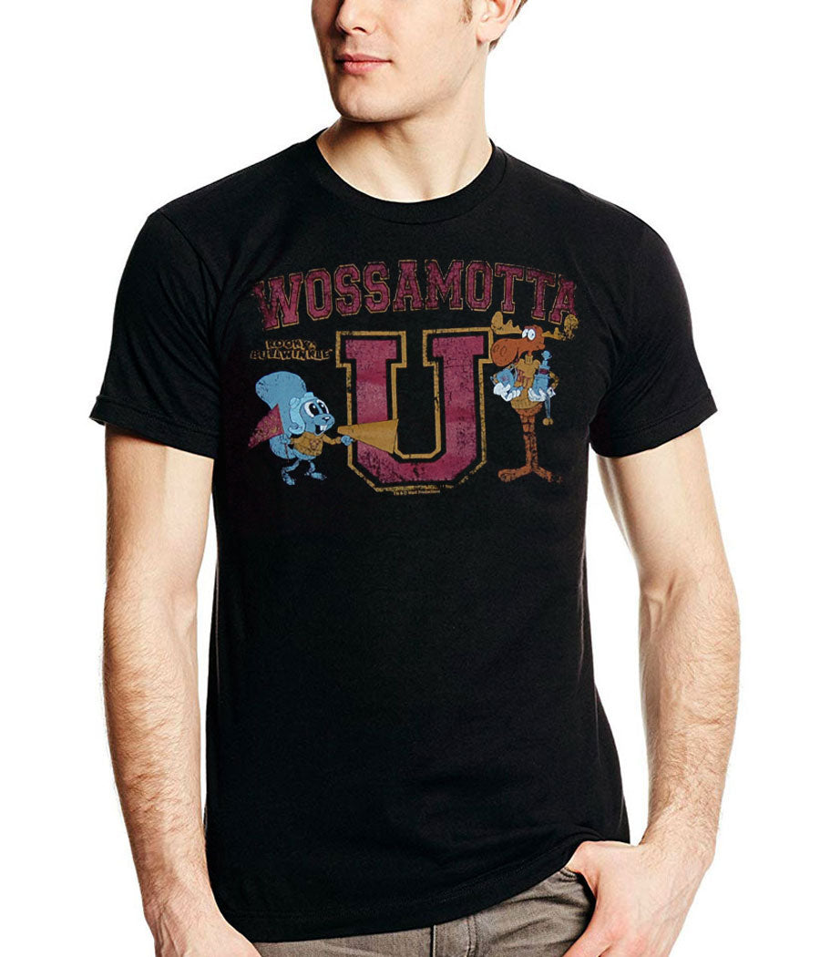 Rocky and Bullwinkle Wossamotta U T-Shirt