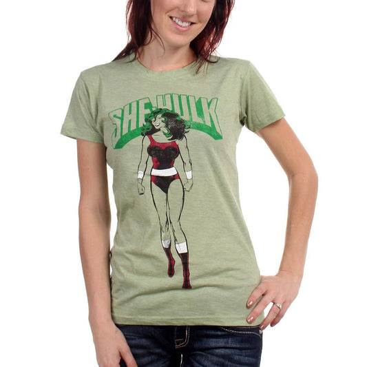 Incredible Hulk She-Hulk Junior Ladies T-Shirt