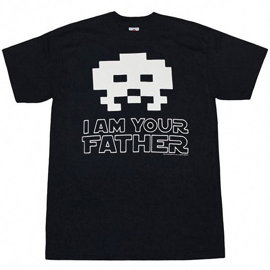 Space Invaders Alien Father T-Shirt