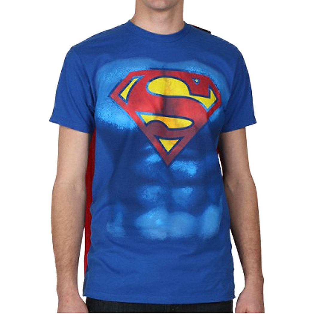 Superman Shield Cape Costume T-Shirt