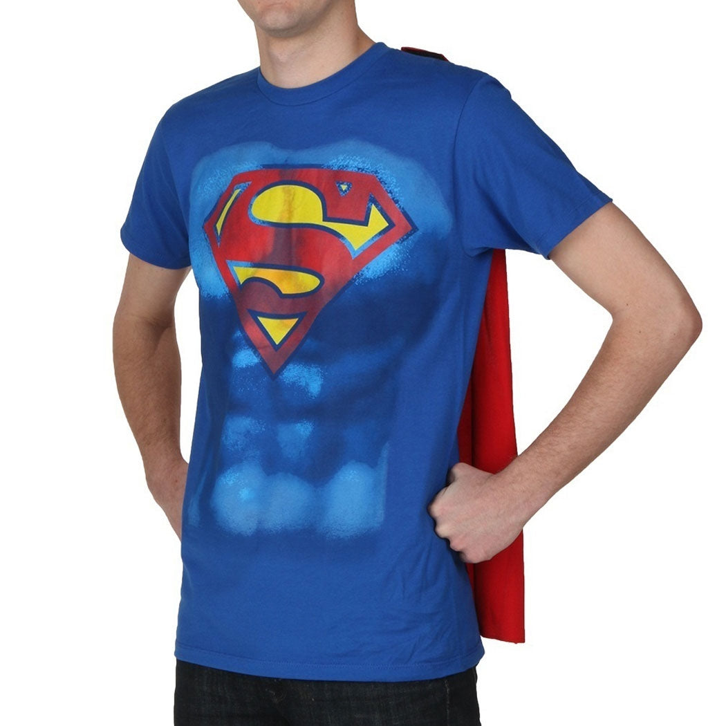 Superman Shield Cape Costume T-Shirt