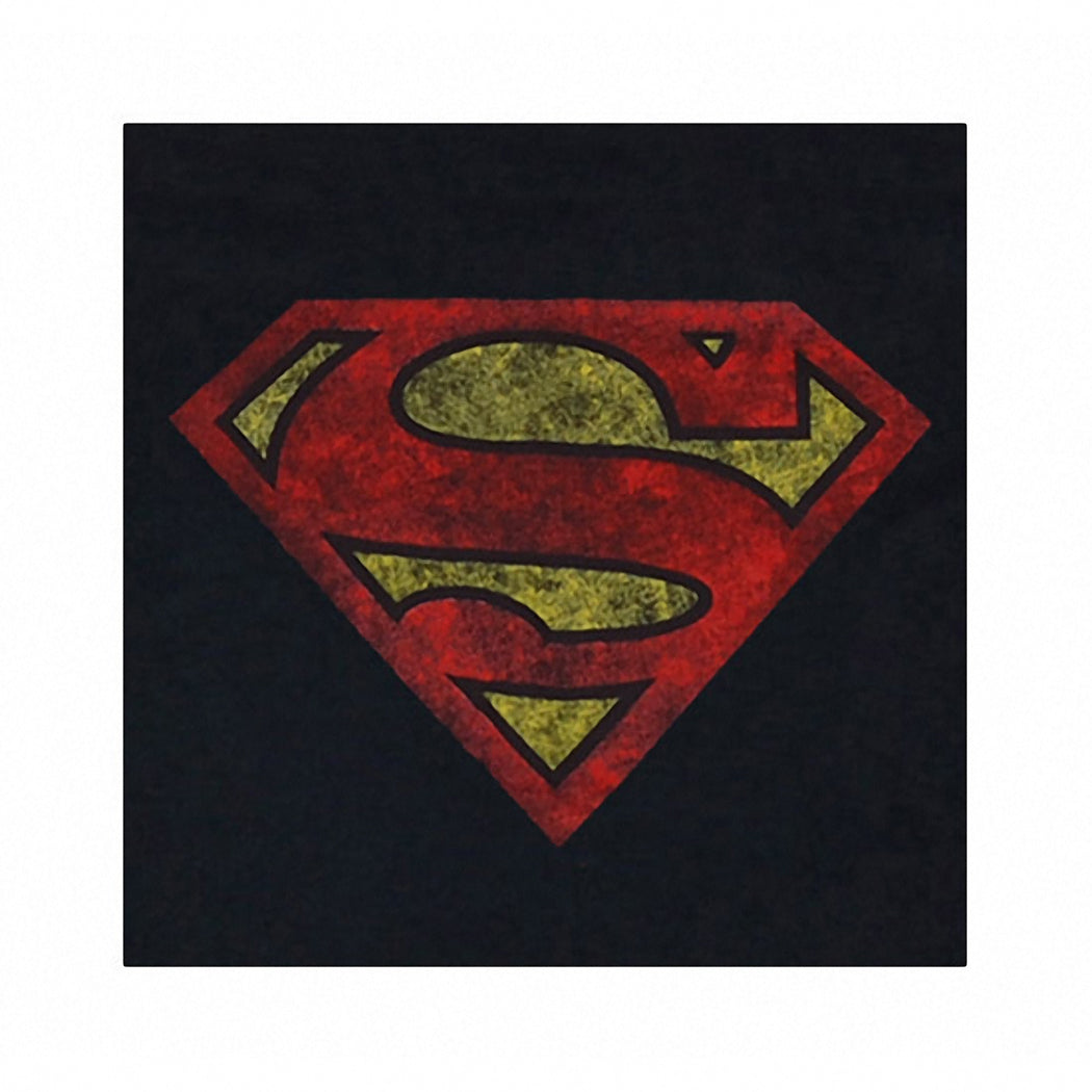 Distressed fashion superman t shirt